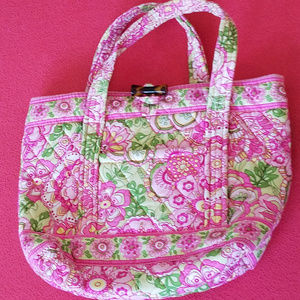 Vera Bradley Pink Pasley Bag